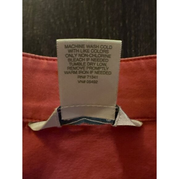 L.L.Bean Coral Utility Jacket With Button Front Closures & Multiple Pockets Size - Picture 4 of 7